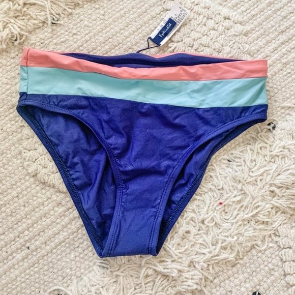 NWT Splendid Colorblock Bikini